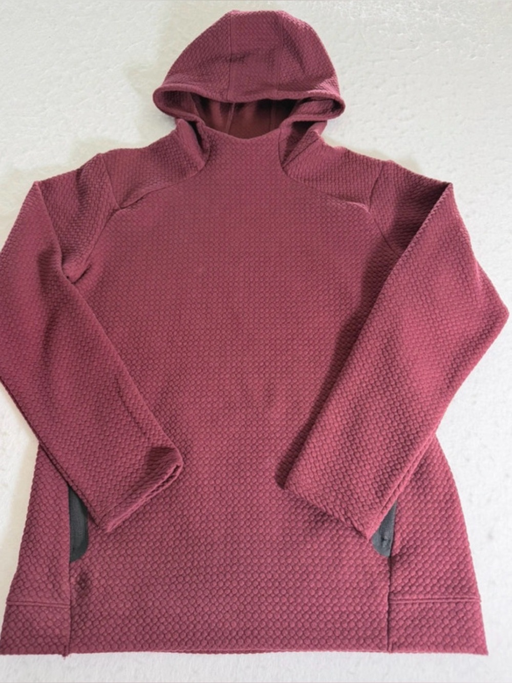 Old Navy Quilted Crewneck Hoodie - Plum